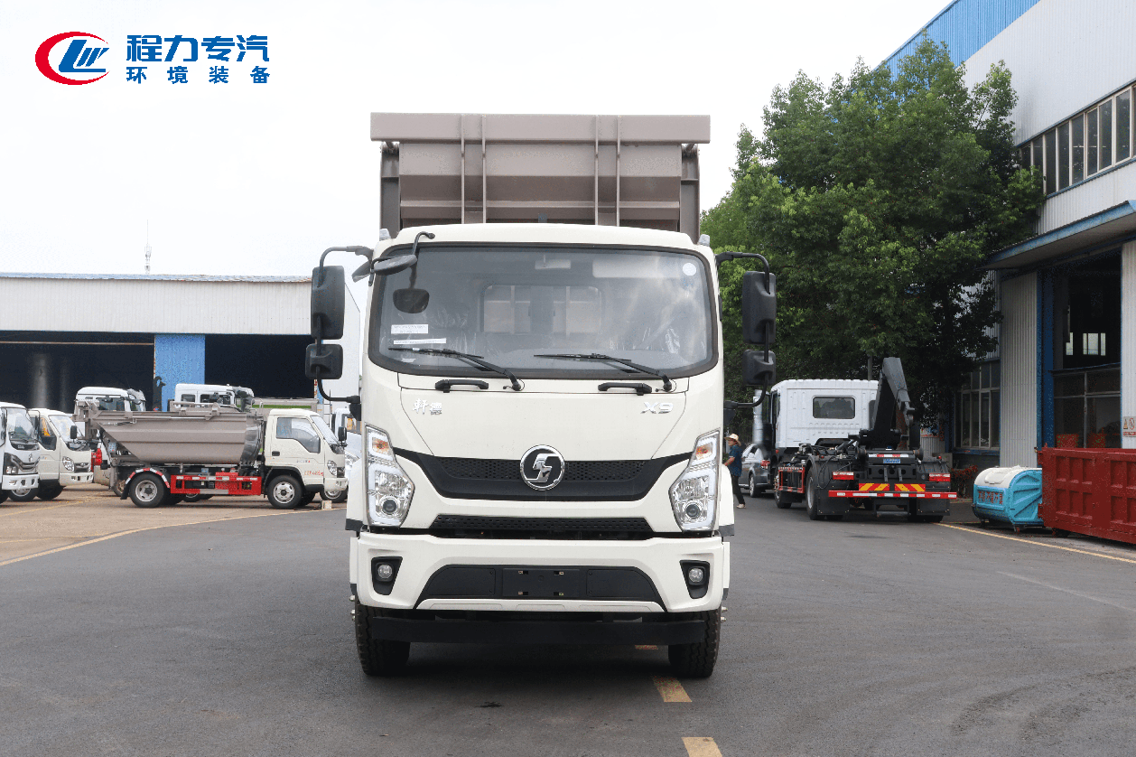 陕汽轩德X9勾臂垃圾车
