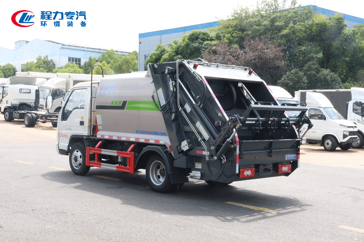 福田小卡之星3弧形箱体压缩垃圾车