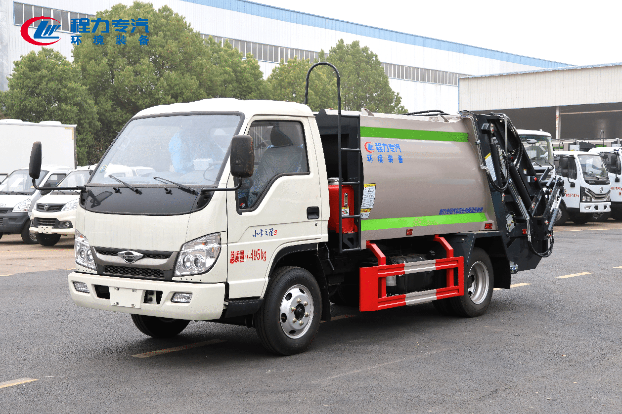 福田小卡之星3压缩垃圾车