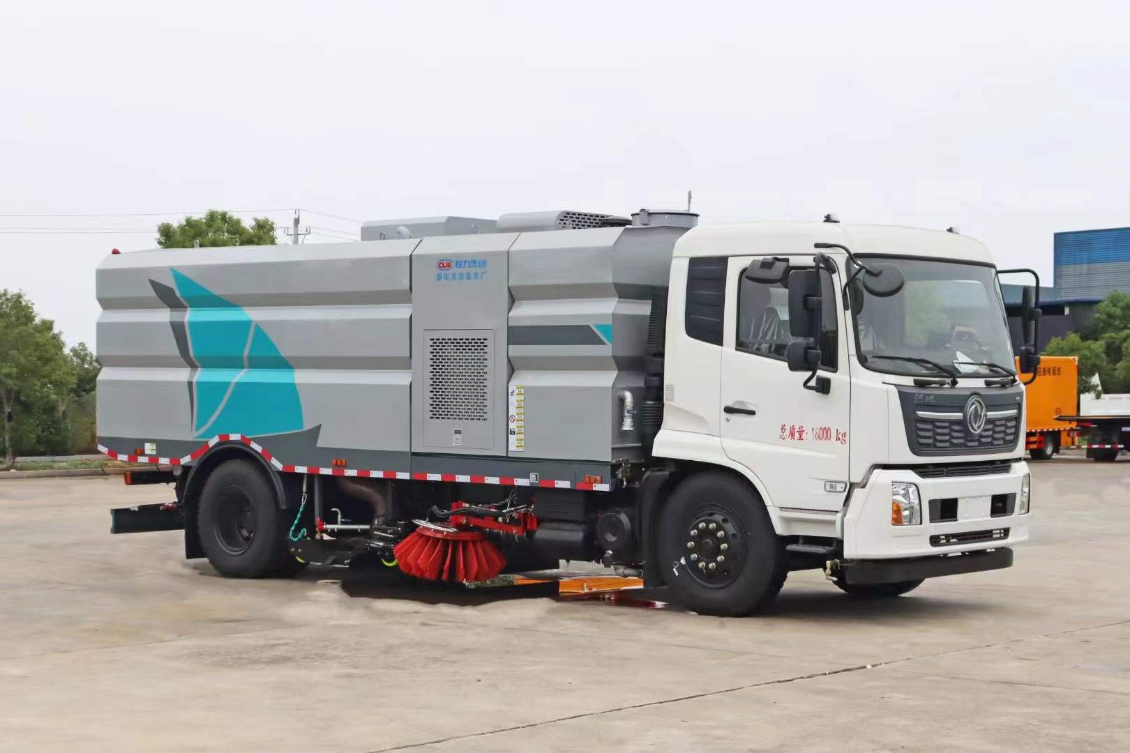 东风天锦洗扫车